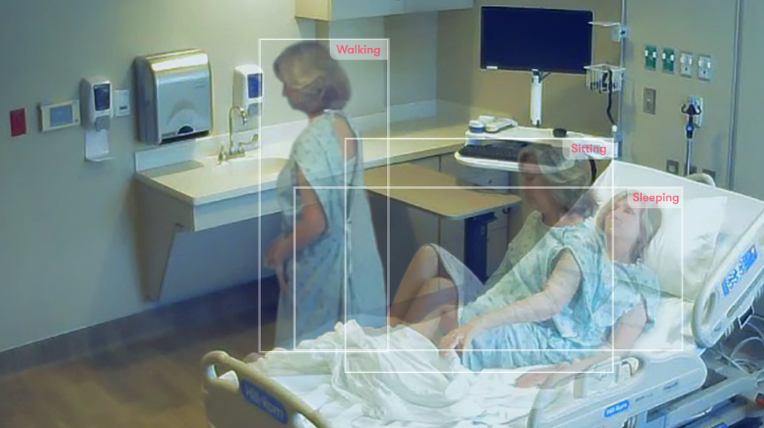 AI System Detects Different Positions of Patients in Hospital